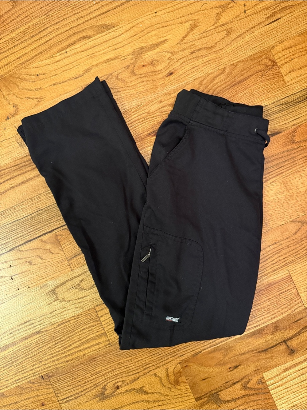 Grey’s Anatomy black scrub pants ladies XS